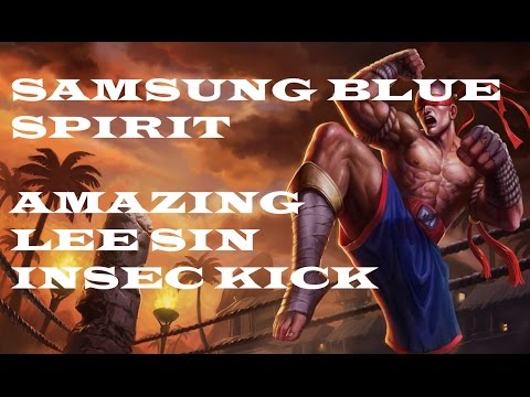 SSB Spirit Amazing Lee Sin Insec Kick - LoL S4 Worlds 2014 -  SSB vs OMG