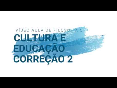 Aula nº 5 - 13/04/2020 - Filosofia - Professor Danilo, 6º ano - Cultura e Educação - Correção