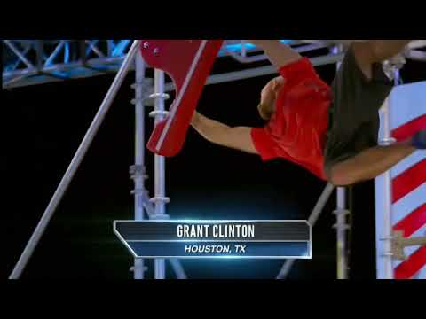 Grant Clinton at the Las Vegas Finals: Stage 2 - American Ninja Warrior 2017