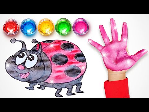 Let's Finger Paint Animals & Learn Colors | Preschool Learning Video for Kids & Toddlers