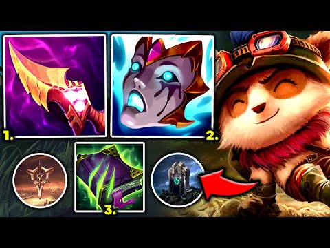 TEEMO TOP IS THE ''END BOSS'' OF TOPLANE (COUNTER EVERYONE) - S12 Teemo TOP Gameplay Guide