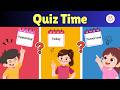 Yesterday Today Or Tomorrow English Grammar Quiz For Kids Tenses Time Words Fun Game