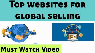 International marketplaces for selling worldwide| Marketplaces For Selling Worldwide |Global selling