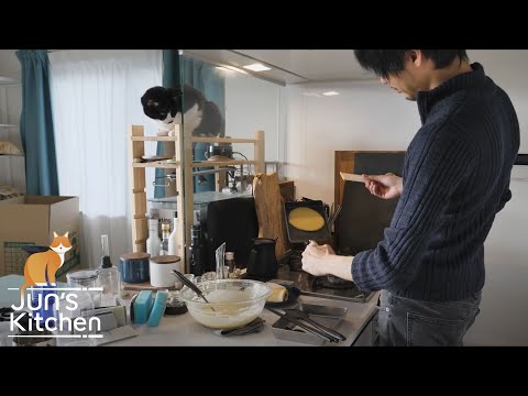 バウムクーヘン（卵焼き器で作る年輪ケーキ）