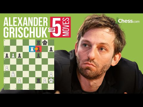 Die 5 genialsten Spielzüge von Alexander Grischuk
