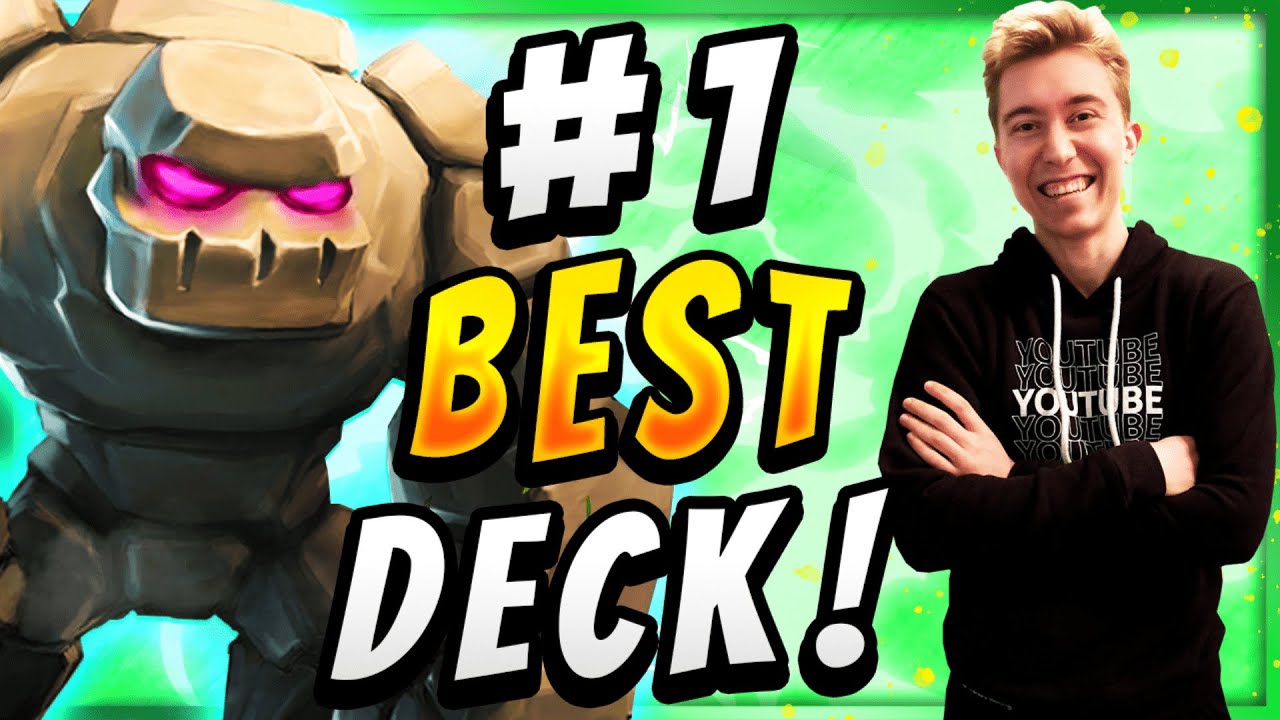 SirTagCR: BEST CLASH ROYALE DECK WITHOUT CHAMPIONS! - RoyaleAPI
