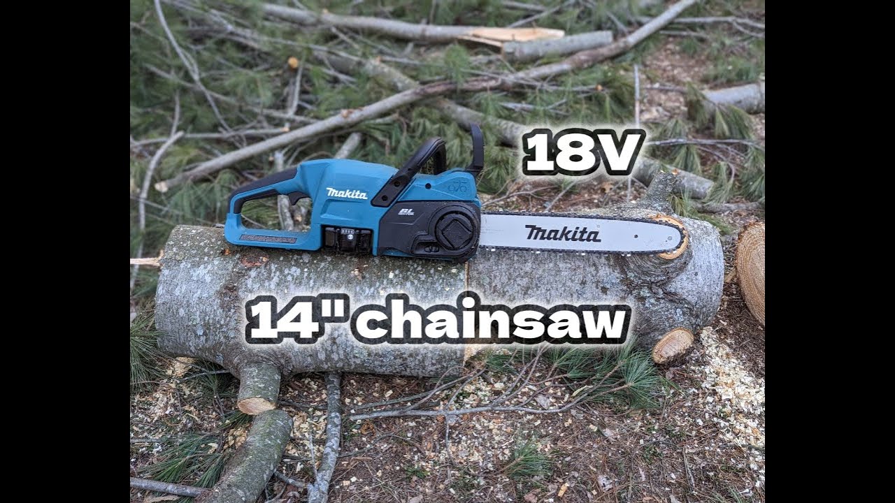Makita 18V Brushless 14" Chainsaw Review - Makita XCU11SM1