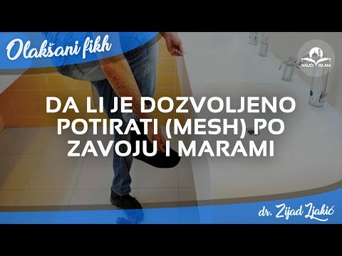 Da li je dozvoljeno potirati (mesh) po zavoju i marami - Dr. Zijad Ljakić