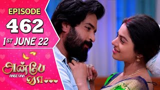 Anbe Vaa Serial  Episode 462  1st June 2022  Virat