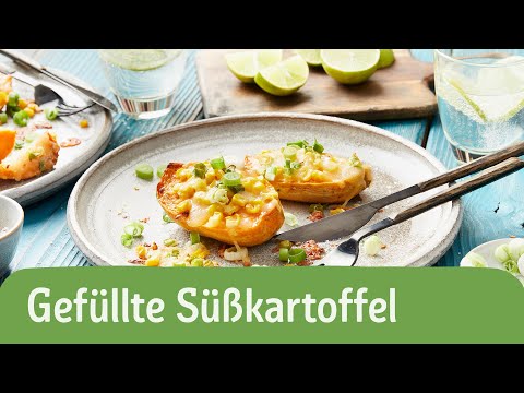 Gefüllte Süßkartoffel | REWE Deine Küche