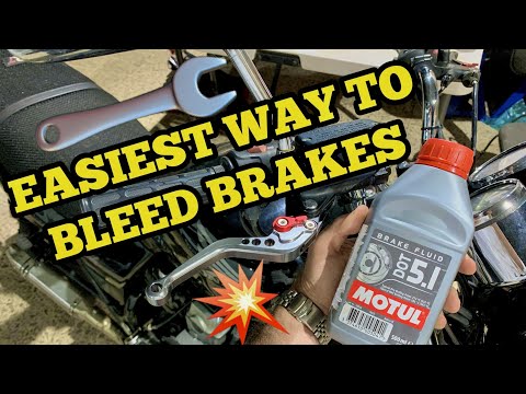 Bleed & No Pressure? How to Remove Air on your Motorcycle Brakes in 3 Minutes