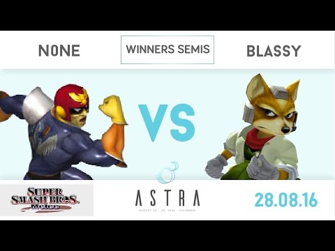 ASTRA 2016 - n0ne(Fox) vs blassy(Captain Falcon) - Melee WS