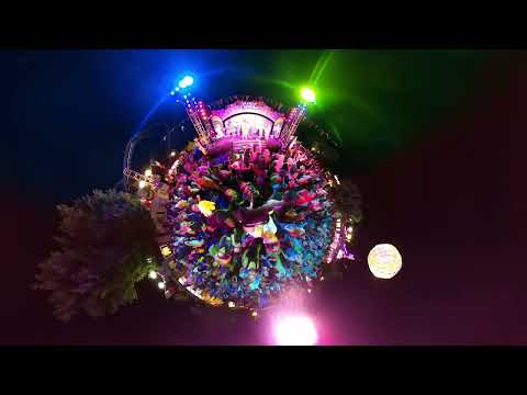 🎭ℹ️ Dorney Park's Grand Carnival 2022 GOPRO MAX 360 DEGREE take on "Royal Dance Party" 7/24 at 925PM