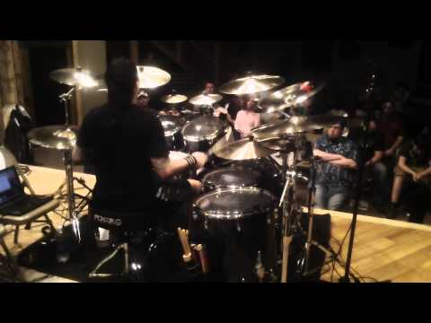 Jason Bittner Improv Drum Solo - 4/2/2015 Drum Clinic Moore's Music Evansville, IN