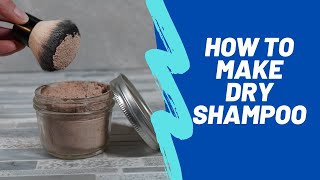 How to make Dry Shampoo at home! (recipe for EVERY hair color)