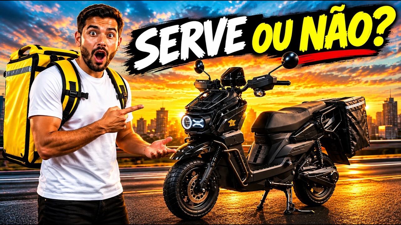 MOTO ELÉTRICA AG 11 TANK PRA ENTREGA SERVE OU É FURADA?