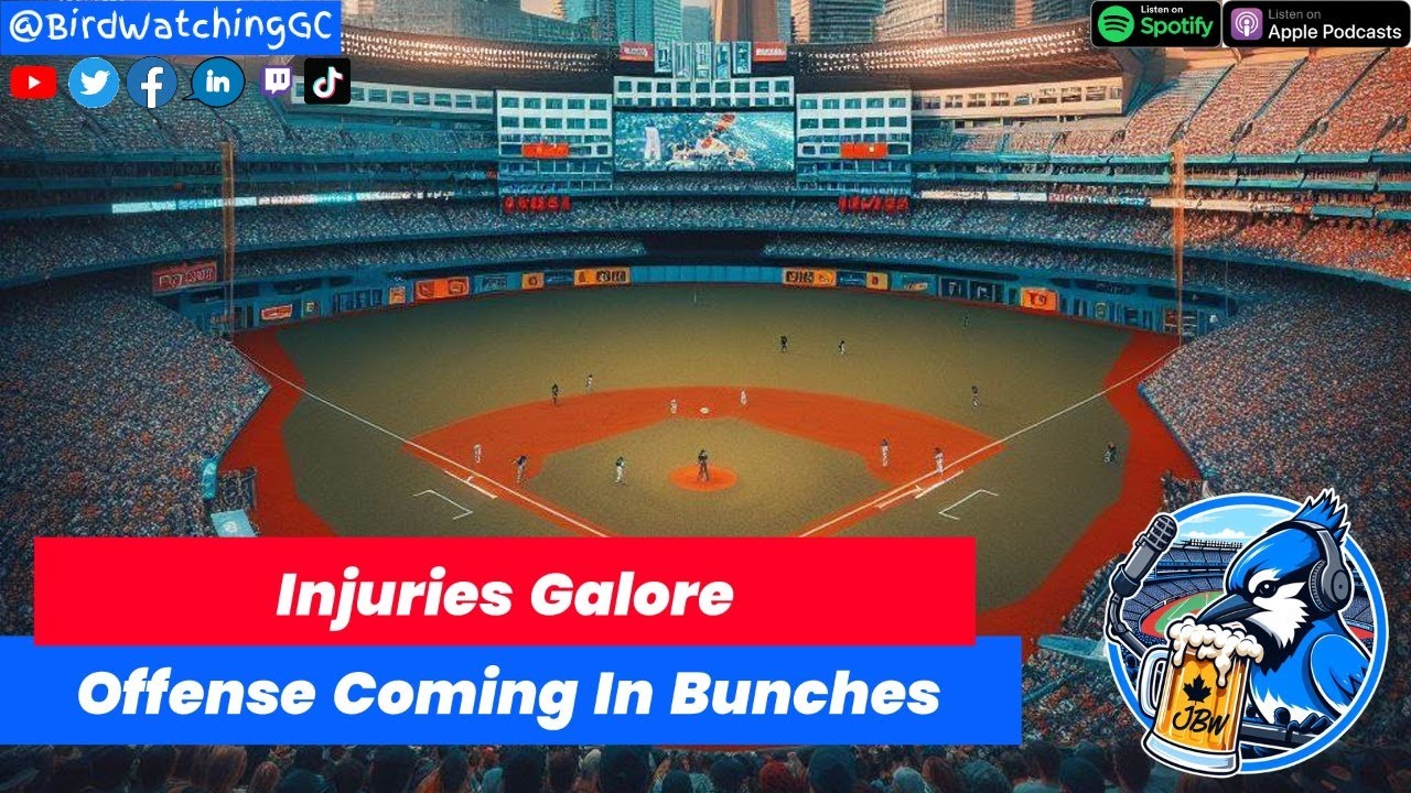 Injuries and Offense Is Coming In Bunches.