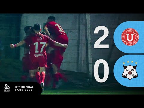 Universitario (Salto) 2-0 Wanderers | Resumen del Partido | Copa AUF Uruguay  | #AUFTV