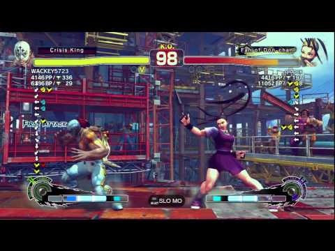 WACKEY5723 [El Fuerte] vs. qidpcx [Ibuki] | SSF4 Arcade Edition