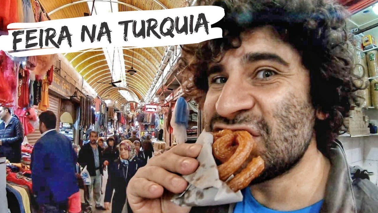 FEIRA DE RUA NA TURQUIA