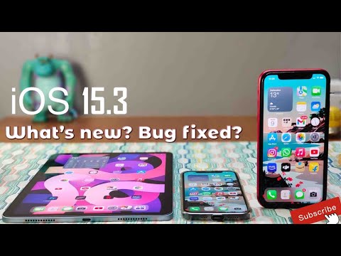 Apple iOS 15.3 bug fix?What's new?ios 15.3 release candidate