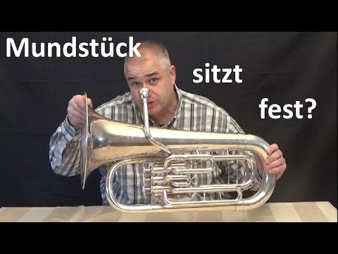 Mouthpiece is stuck / Remove mouthpiece / Trumpet / Trombone / Euphonium / Tuba / Horn