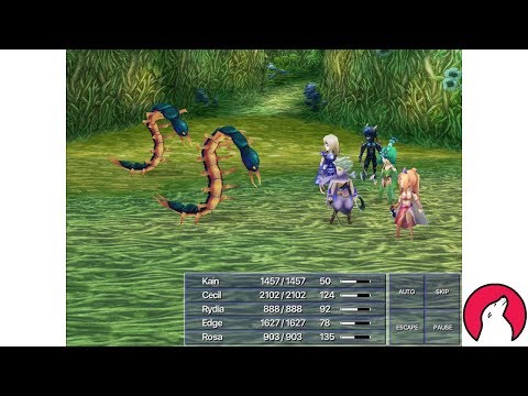 Final Fantasy IV iOS - Battle 39 - Medusa Arrows (Chest) - No Random Encounters