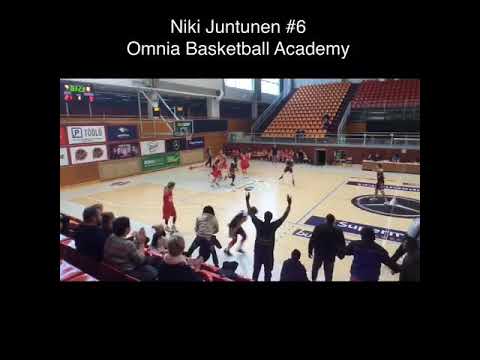 Niki Juntunen 6-3 PG/SG 24.5ppg, 4.5rpg, 3.3apg