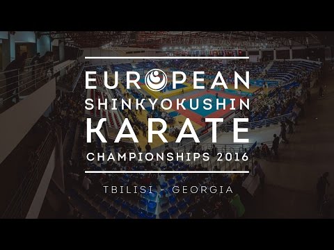 EUROPEAN KARATE CHAMPIONSHIP 2016 GEORGIE