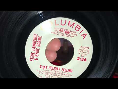 Steve Lawrence & Eydie Gorme - That Holiday Feeling (45 RPM)