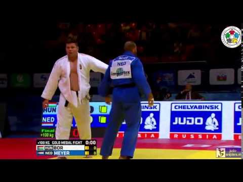 Judo 2015 Grand Slam Baku: Bor (HUN) - Meyer (NED) [+100kg] final