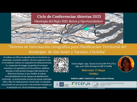 Sistema de información geográfica para planificación territorial del municipio de San Javier-Córdoba