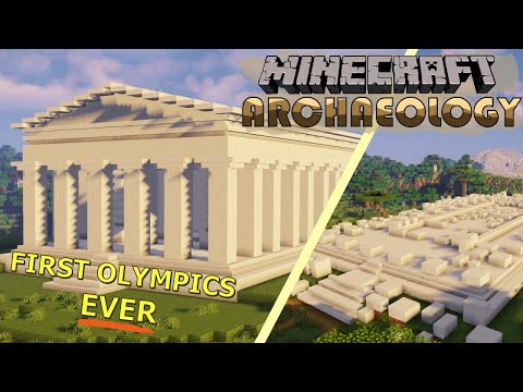 Building the Temple of Zeus at Olympia | Minecraft Archaeology Ep. 2