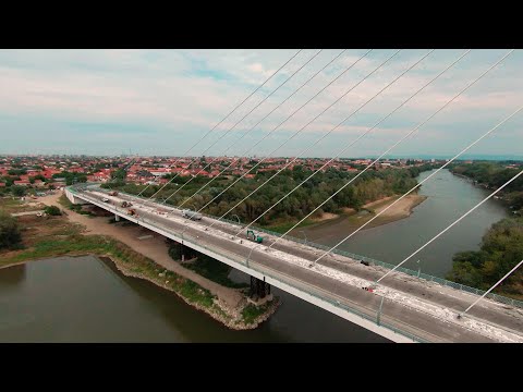 PODUL HOBANAT „ușurat” de amporă |  VIDEO din DRONĂ