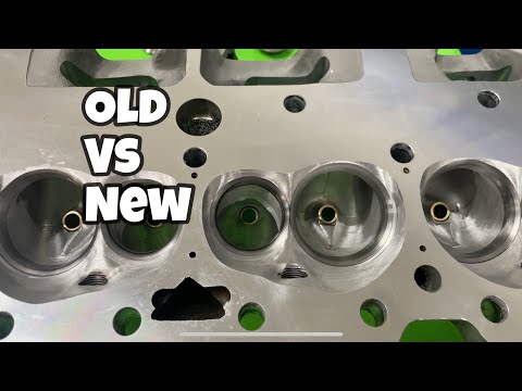 Old Vs New AFR 195 Heads
