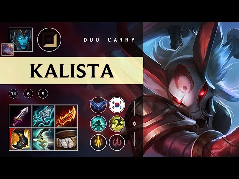 Kalista ADC vs Ashe - KR Diamond Patch 25.24
