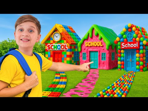 Back to School Fun 🎒 | Slime, LEGO & ABC Adventure