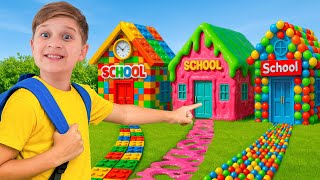 Back to School Fun 🎒 | Slime, LEGO & ABC Adventure