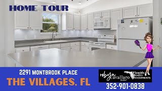 HOME TOUR 2291 Montbrook Place 3/2 Between the 6's | Robyn Cavallaro |The Villages, Florida