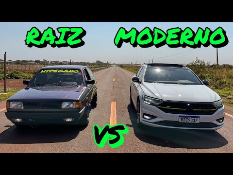 JETTA TSI x GOL TURBO, MODERNIDADE SUPERA A BRUTALIDADE? 🔥😱🌪