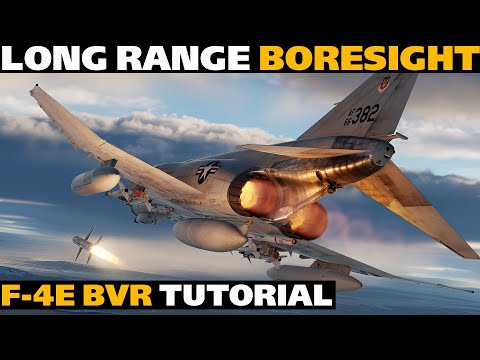 How to make the DCS F-4E Phantom II DEADLY In BVR Engagements!
