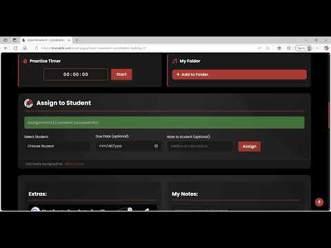 Video thumbnail for Create Assignment (Any Page) demonstration