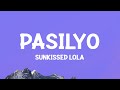 SunKissed Lola Pasilyo Lyrics