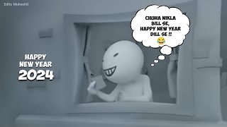 Happy New Year 2024  Funny Meme / Funny WhatsApp s