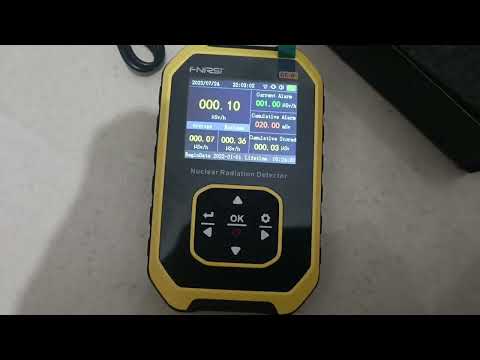 FNIRSI GC-01 Geiger Counter Nuclear Radiation Detector X-ray γ-ray β-ray Radioactivity Tester