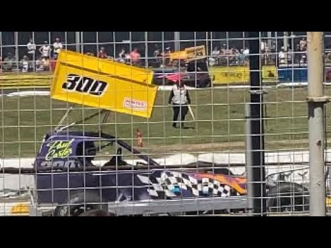 BRISCA F1 stock cars at Skegness 10/07/22 heat 1