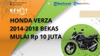 REHAT: Motor Naked Sport Honda Verza 150 Produksi Tahun 2014-2018 Bekas Dibanderol Mulai Rp 10 Juta