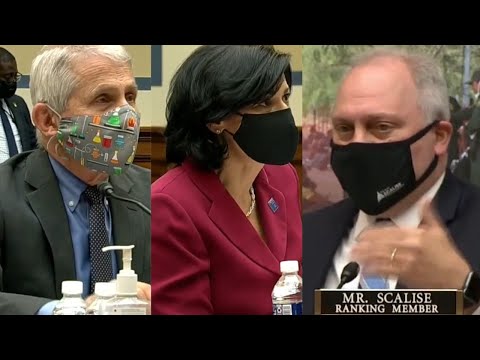 Steve Scalise Questions Fauci, Walensky Under Oath at Congressional Hearing 4/15/2021