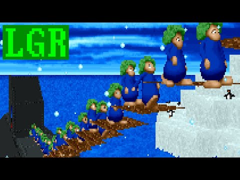 3D Lemmings Winterland 3D for MS-DOS 3D