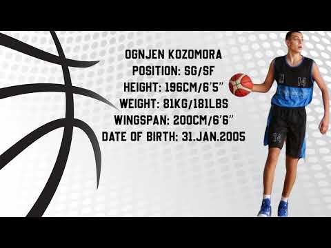 KOZOMORA OGNJEN 2005.g. BASKETBALL HIGHLIGHTS KK PROLETER ZRENJANIN U19